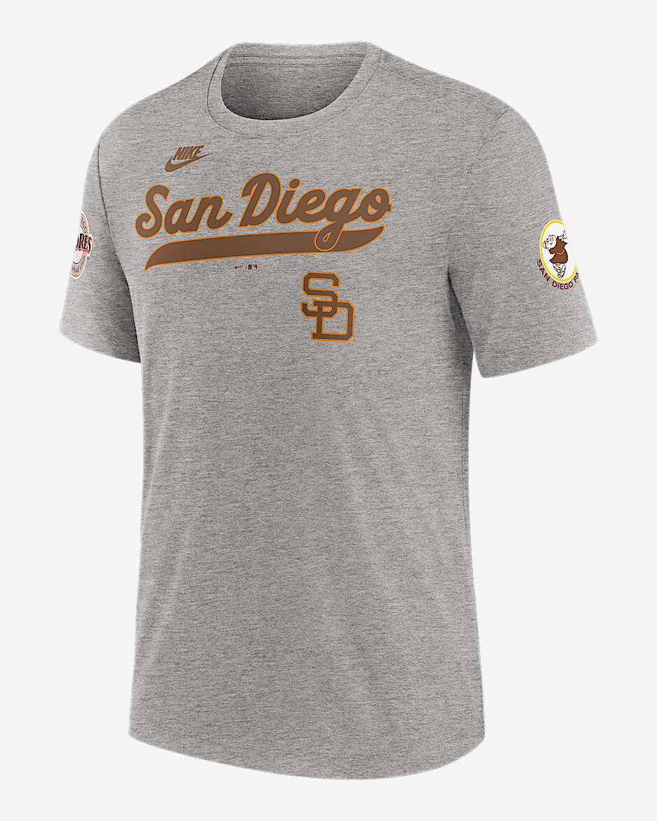 San Diego Padres Cooperstown Eras Men's Nike MLB T-Shirt